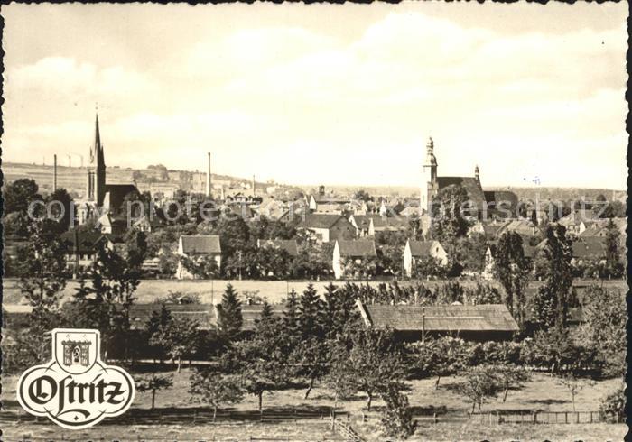 Ostritz Ortsansicht Kirchen