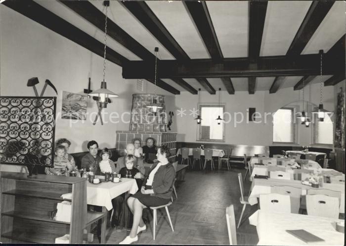 Ehrenfriedersdorf Erzgebirge Konsum Berggaststaette Greifensteine Gastraum