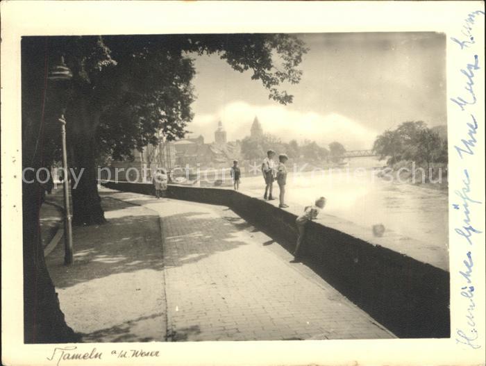 Hameln Weser Weserpartie