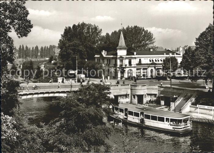 HAMBURG CITY Winterhuder Faehrhaus Faehre