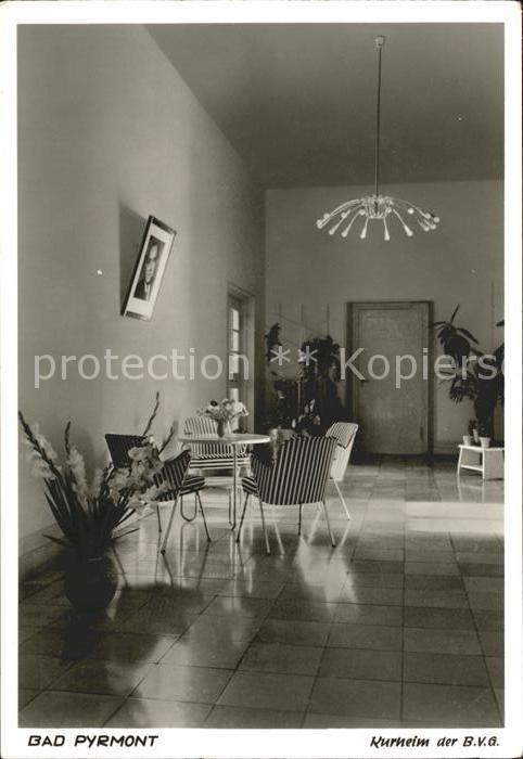 Bad Pyrmont Kurheim der BVA Flur