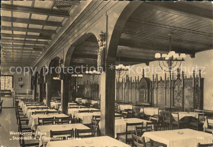 Wernigerode Harz Storchmuehle Florentiner Terrasse