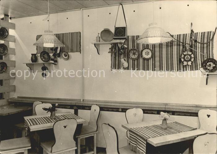 Sangerhausen Suedharz Konsum Gaststaette Walkmuehle Csarda Saal