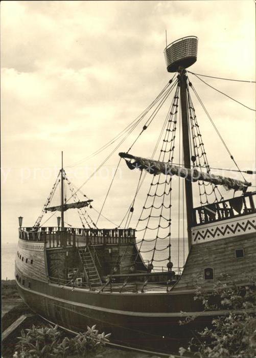 Sassnitz Ostseebad Ruegen Piratenschiff