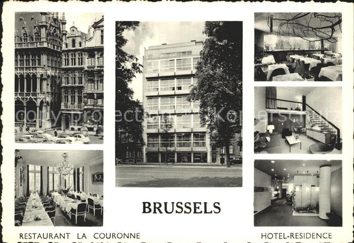 Brussels Restaurant La Couronne Hotel Residence