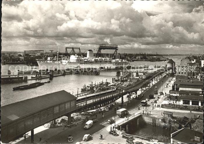 HAMBURG  CITY Vorsetzen und ueberseebruecke