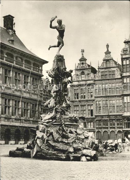 Antwerpen Anvers Brabo fontein