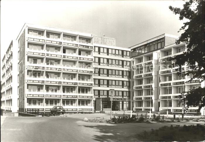 Binz Ruegen FDGB Urlauberwohnheim Pomorze