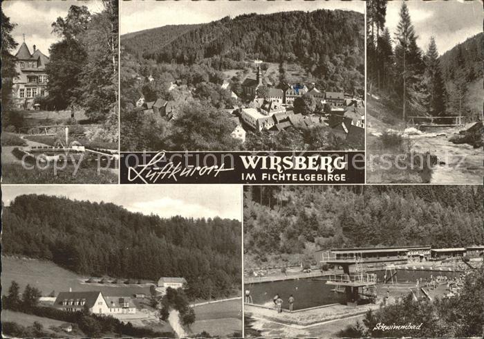 Wirsberg Kulmbach Bayern Teilansichten Schwimmbad