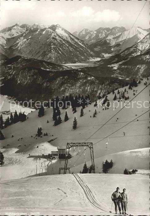 Tirol Region Hahnenkamm Alpenpanorama Schlepplift
