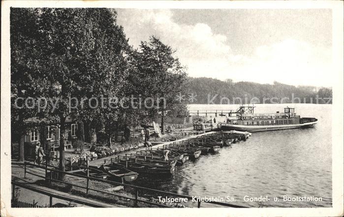 Kriebstein Talsperre Gondel- und Bootsstation