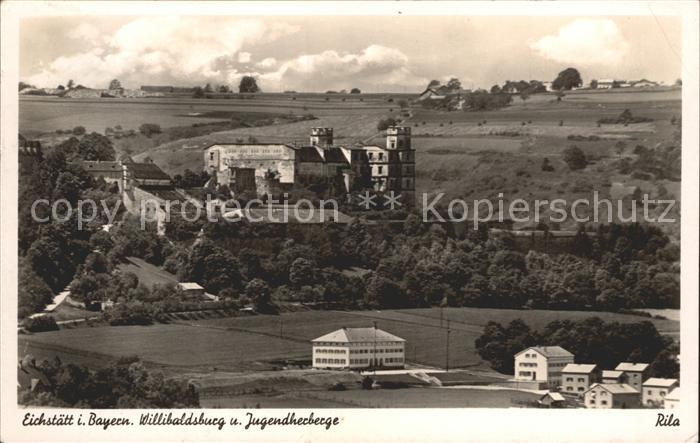 Eichstaett Oberbayern Willibaldsburg Jugendherberge