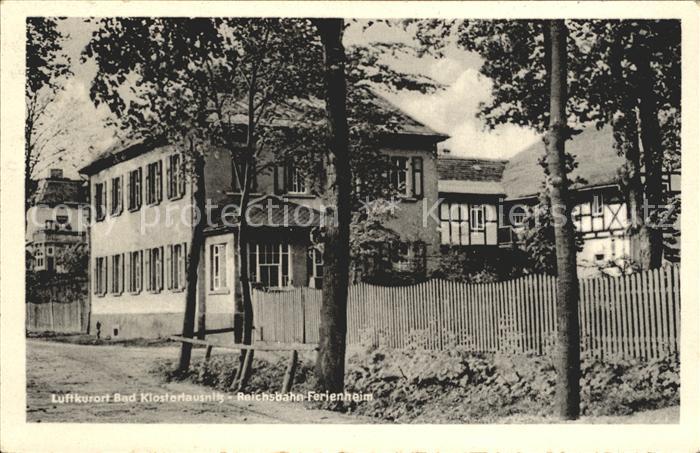 Bad Klosterlausnitz Reichsbahn Ferienheim