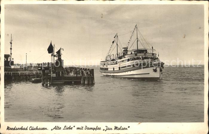 Cuxhaven Nordseebad Alte Liebe Anlegestelle