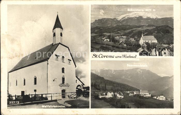 St Corona Wechsel Wallfahrtskirche Schneeberg