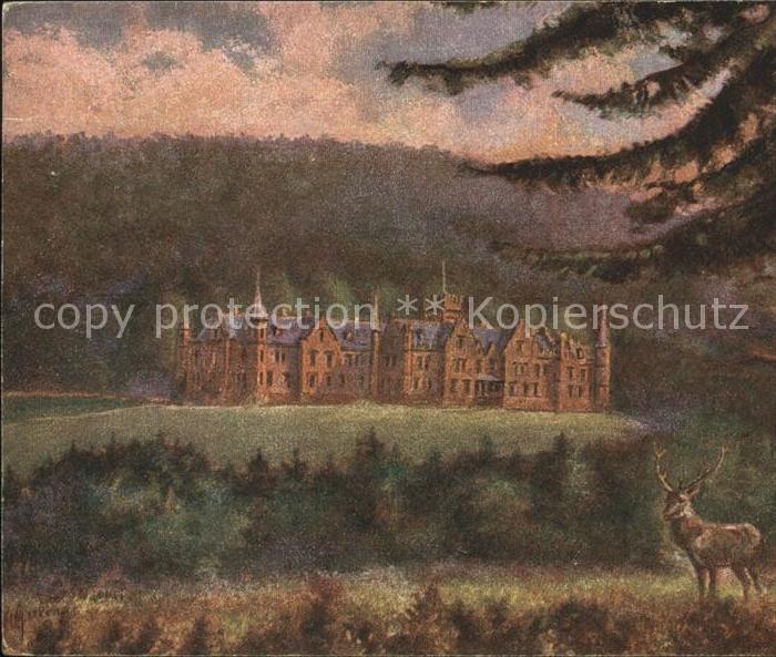 Ernsttal Baden Schloss Kuenstlerkarte