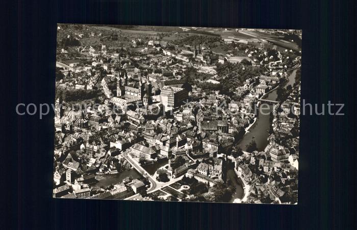 Bamberg Fliegeraufnahme Dom Michaelskirche