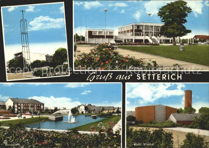 Setterich Kirchen Burgpark