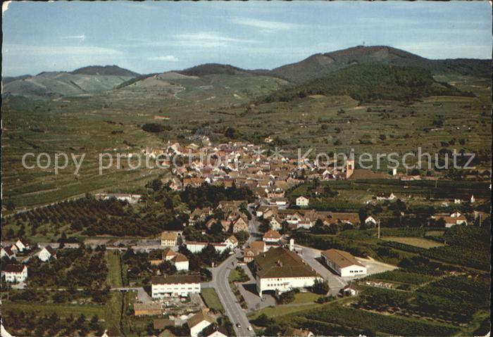 Oberrotweil Fliegeraufnahme