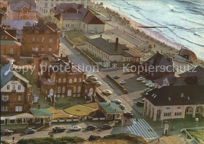 Westerland Sylt Fliegeraufnahme Villa Roth am Strande