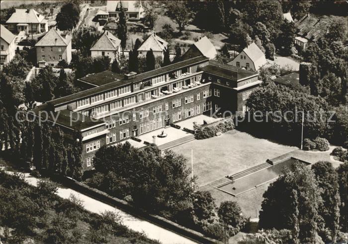Bad Pyrmont Fliegeraufnahme Kurheim der BVG