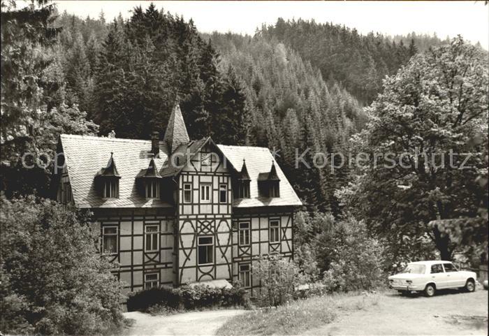 Grossbreitenbach Thueringen FDGB Erholungszentrum Thueringer Wald