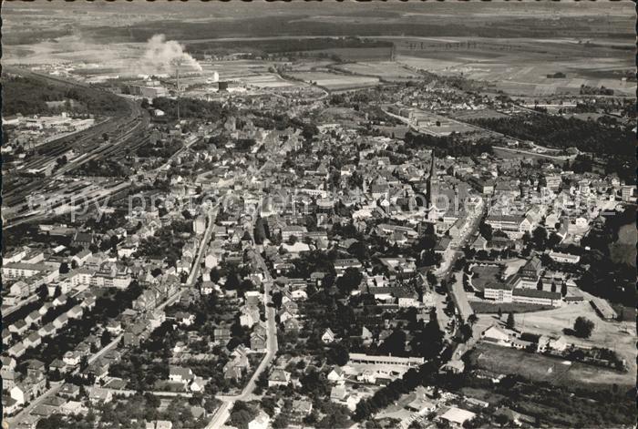 Uelzen Lueneburger Heide Fliegeraufnahme