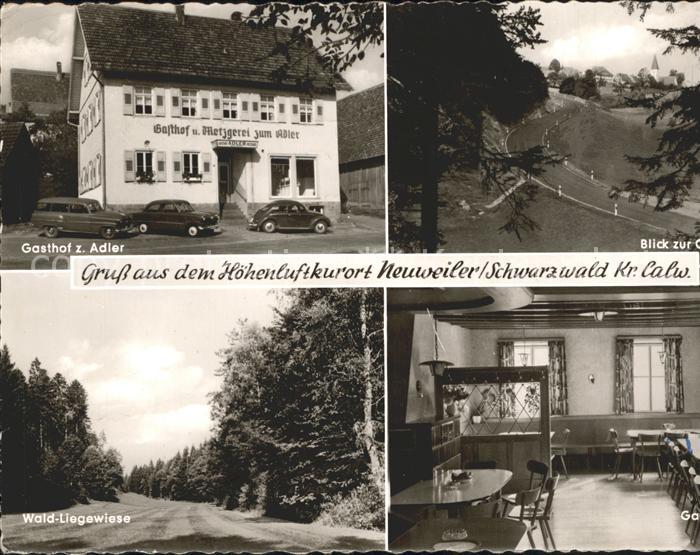 Neuweiler Calw Gasthaus Pension Metzgerei zum Adler