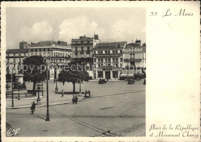 Le Mans Sarthe Place de la Republique