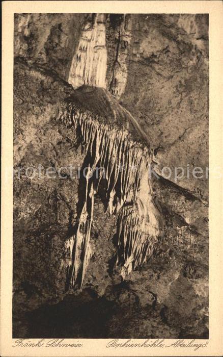 Fraenkische Schweiz Sophienhoehe Kanzeldach mit Madonna