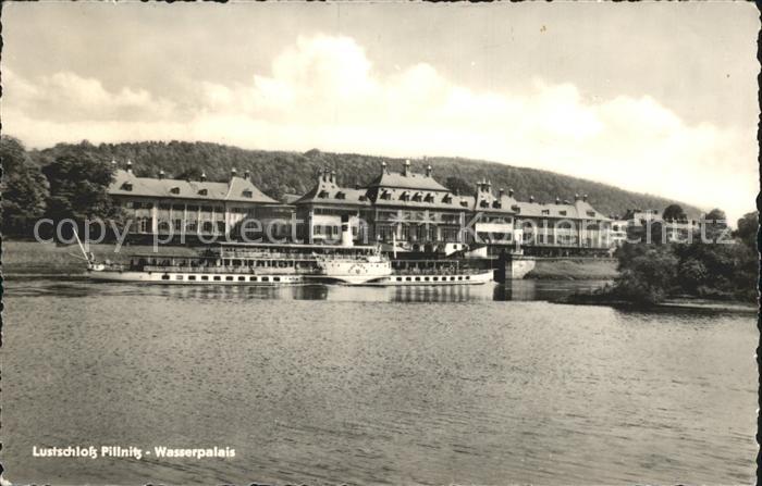 Pillnitz Wasserpalais Dampfer