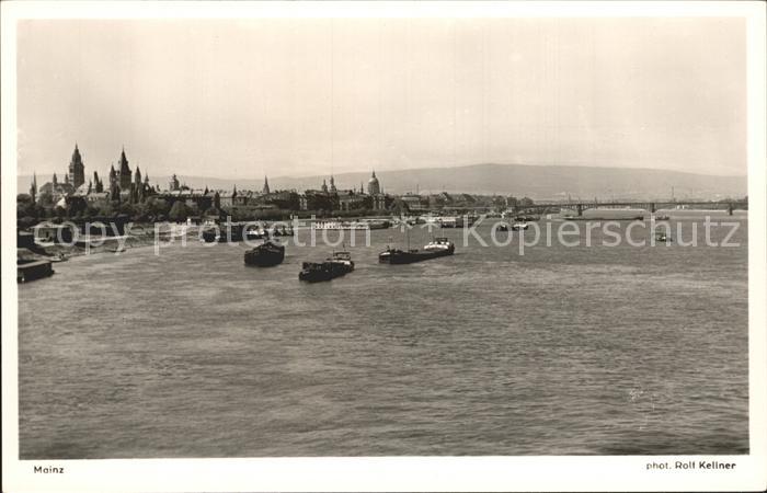 Mainz Rhein Rheinansicht