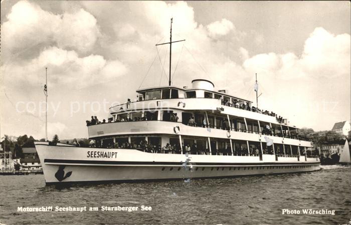 Starnbergersee Motorschiff Seeshaupt