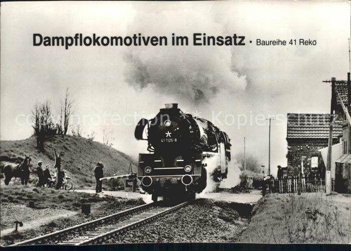 MAGDEBURG  CITY Dampflokomotive Baureihe 41 Reko