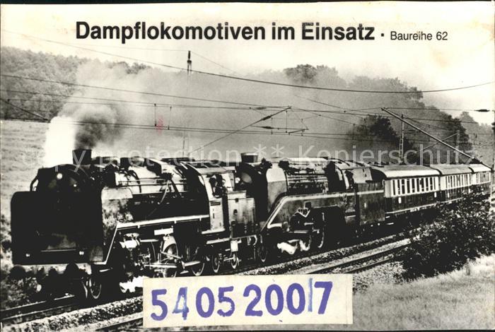 Lokomotive Dampflokomotive Baureihe 62