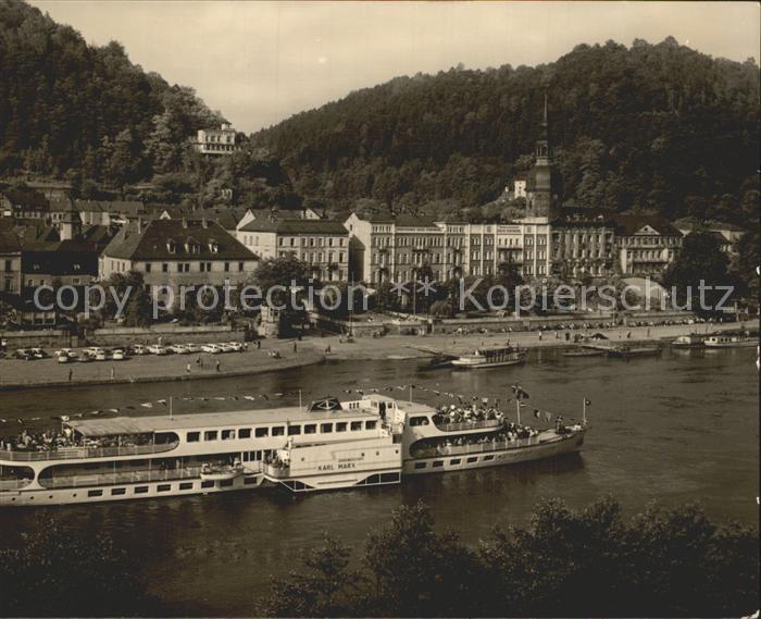 Bad Schandau Elbedampfer Karl Marx