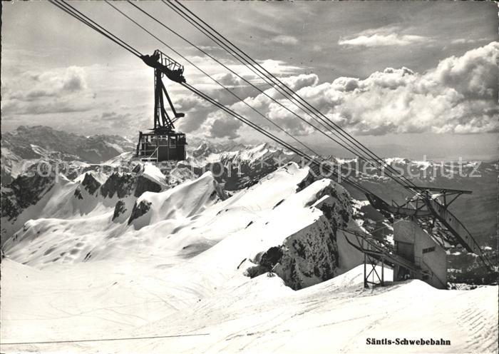 Seilbahn Saentis Buffet Schwaegalp