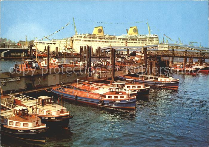 Faehre Ferry Bac Traghetto-- Hamburg Hafen