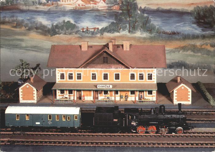 Modellbau-Eisenbahn Lok 344.125 Kamicna