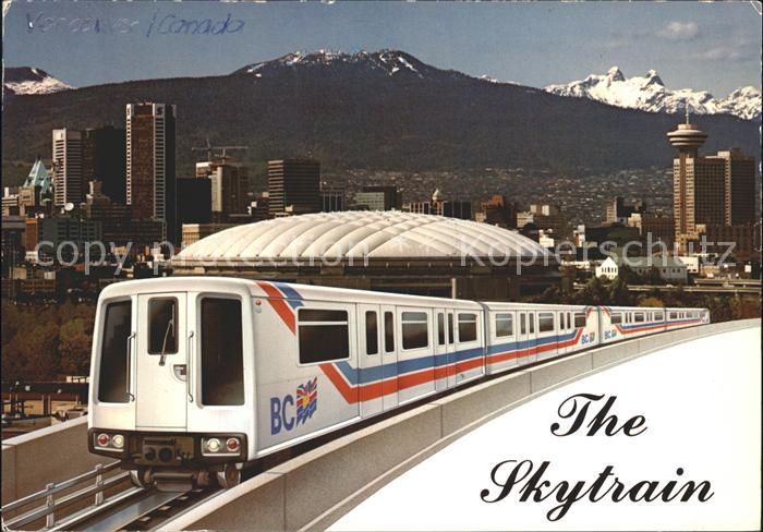 Eisenbahn Skytrain Vancouver B.C. Stadium