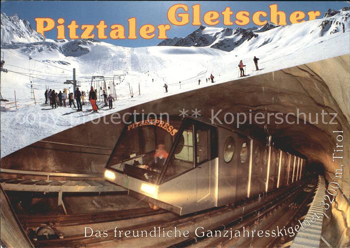 Zahnradbahn Pitztaler Gletscherbahn St. Leonhard-Mittelberg