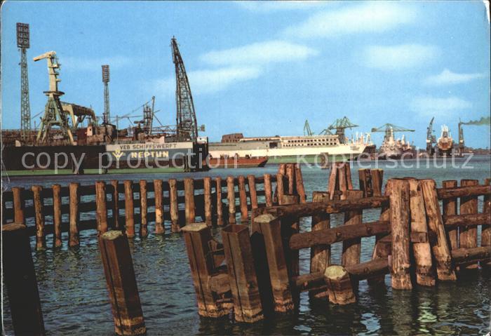 Werftbau VEB Schiffswerft Neptun Rostock