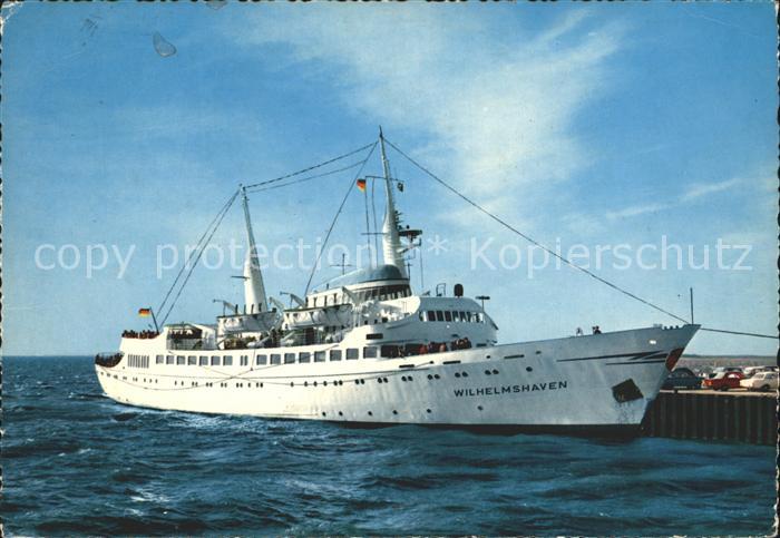 Schiffe Ships Navires Wilhelmshaven