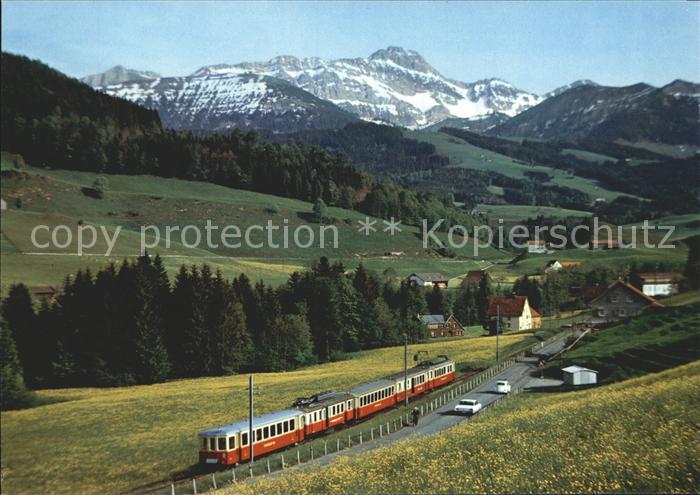 Bergbahn Appenzellerbahn Saentis