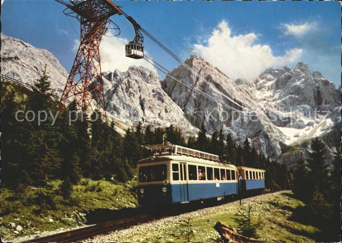 Zugspitzbahn Zahnradbahn Seilbahn Zugspitzgipfel