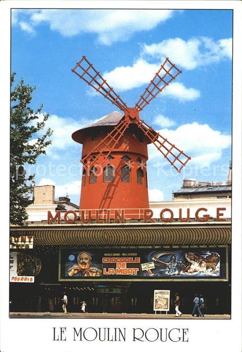 Moulin Rouge Paris Montmartre Place Blanche