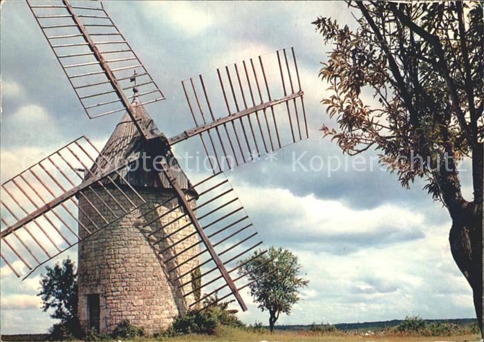 Windmuehle En Quercy Vieux Moulin