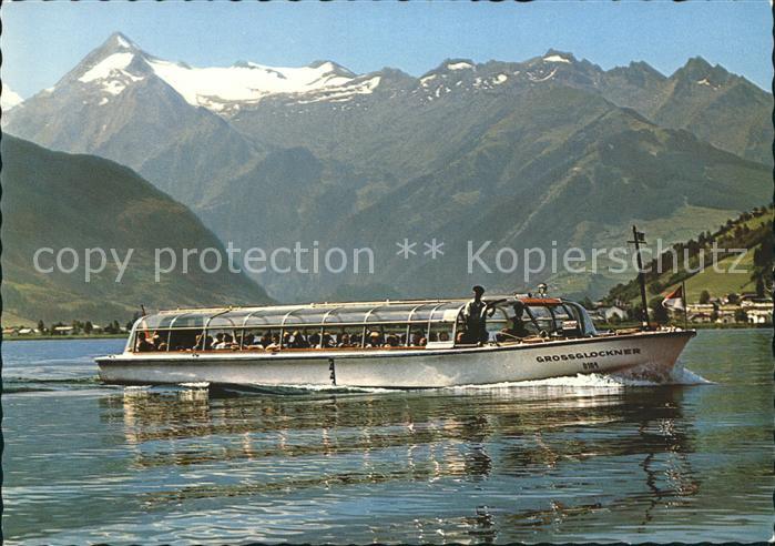 Motorschiffe Grossglockner Zeller See Kitzsteinhorn