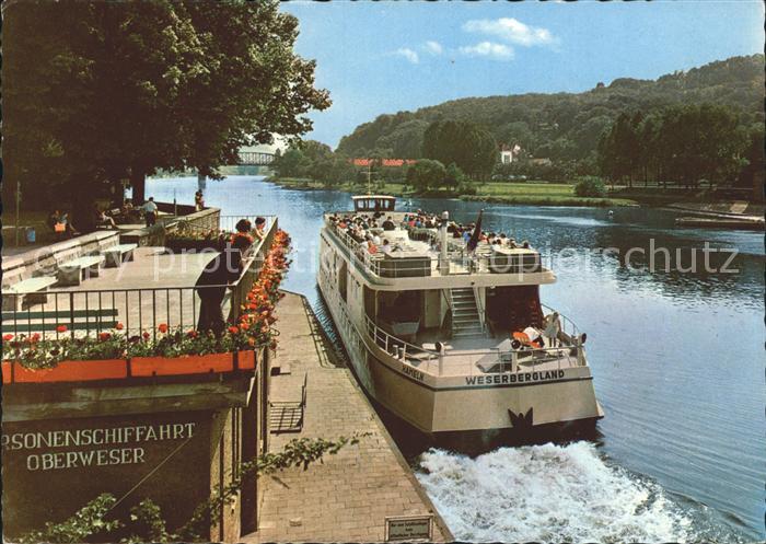 Motorschiffe Weserbergland Hameln Dampferanleger