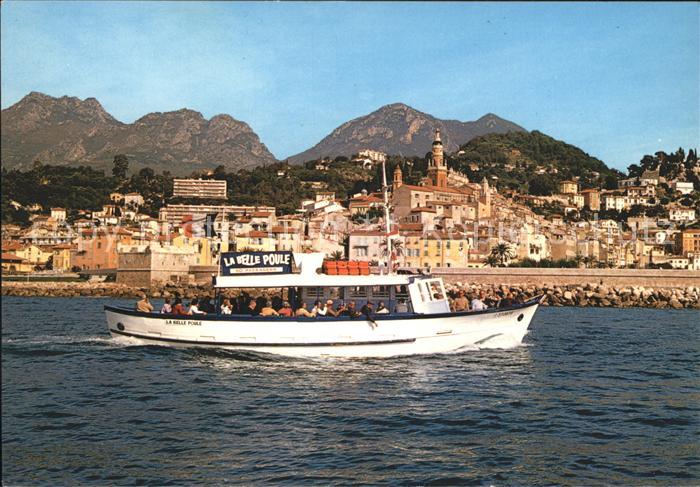 Motorboote Belle Poule Menton Eglise Saint-Michel